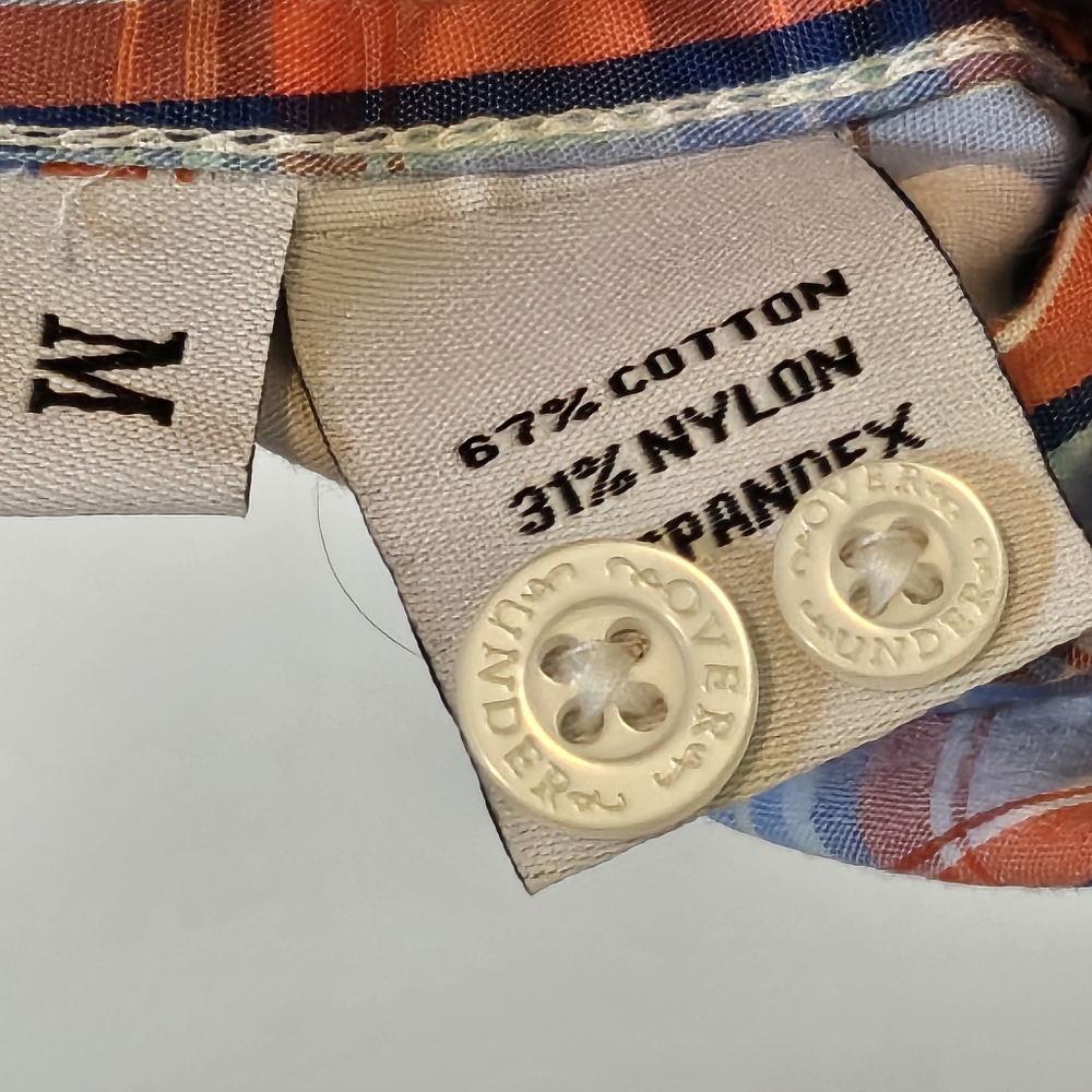 Over Under Performance Button Down Plaid Shirt - … - image 6